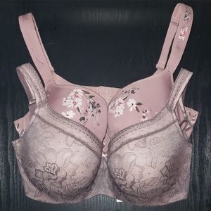 2/$20 38DD Lane Bryant Balconette Bras
